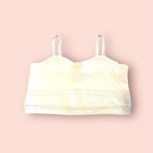 House of Harlow 1960 Cream Crop Top